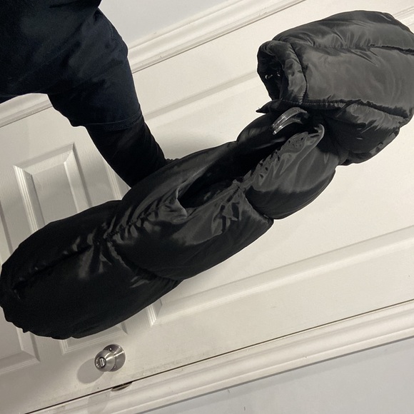 Black unban planet puffer jacket blazer style - Picture 2 of 2